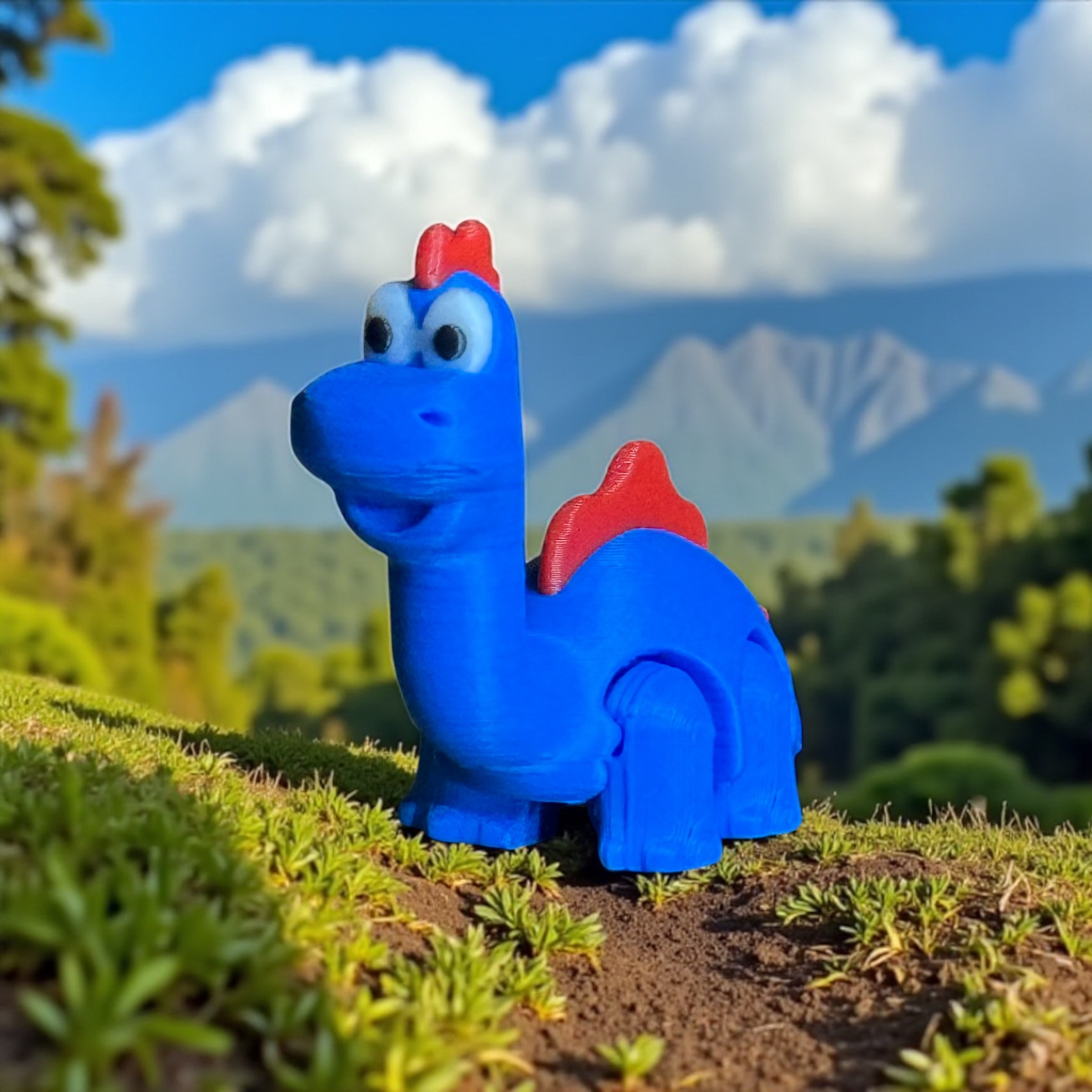 Wiggly Brontosaurus