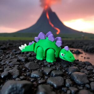 Wiggly Stegosaurus