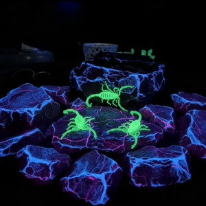 Glowing Scorpions